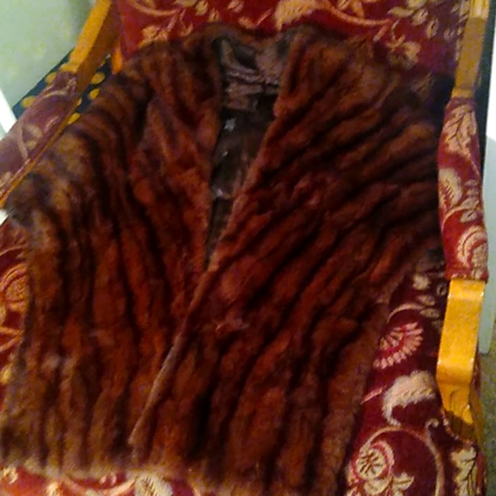 Mink stole/vintage